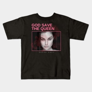 god save the queen - vintage minimalism Kids T-Shirt